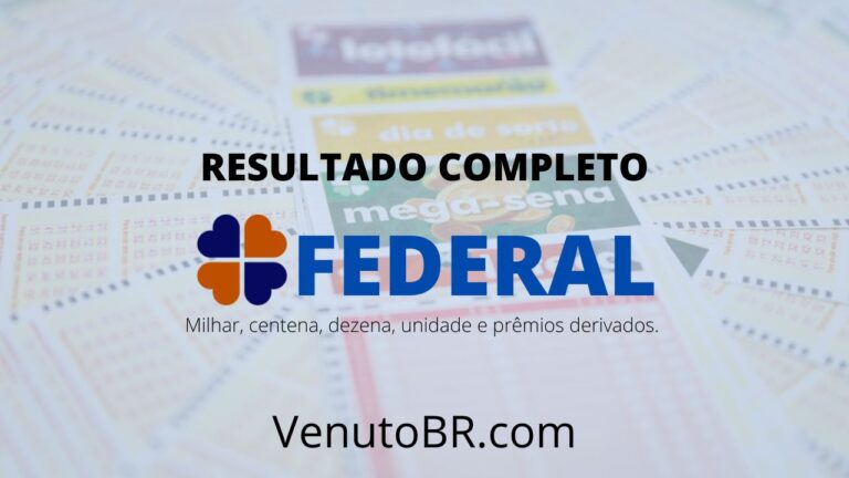resultado da loteria federal