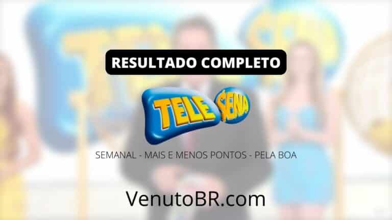 resultado da tele sena
