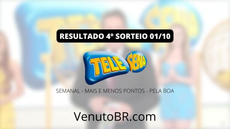 resultado da tele sena 24/09
