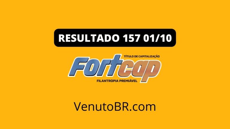 resultado do fortcap 157 01/10