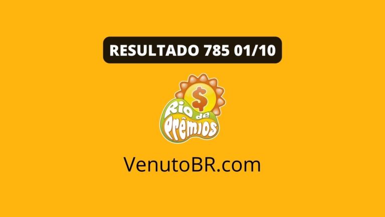 resultado rio de prêmios 785 01/10