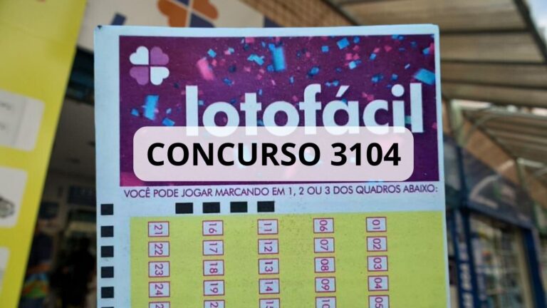 Resultado da Lotofácil 3104 dia 15/05/24