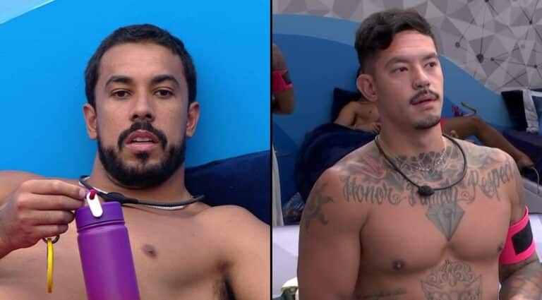 Maike e Gabriel do BBB 25