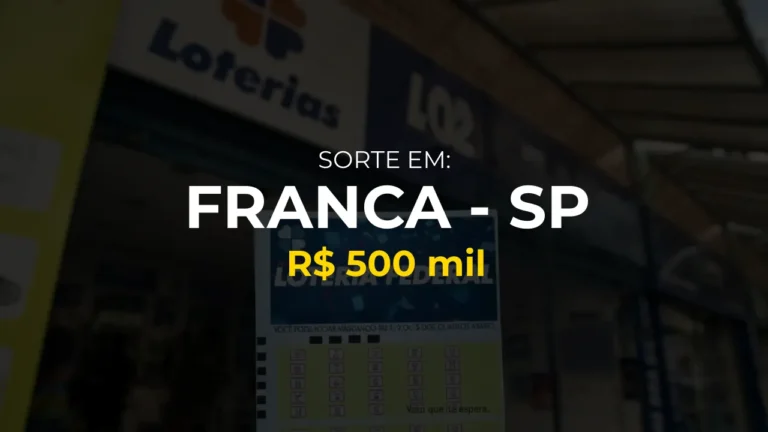Resultado federal: Ganhador de Franca - SP