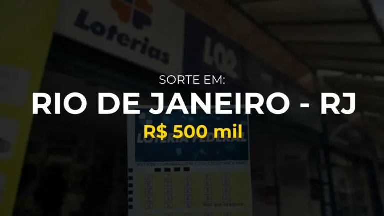 Resultado federal: Ganhador de Rio De Janeiro - RJ