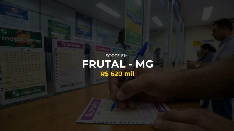 Resultado lotofacil: Ganhador de Frutal - MG