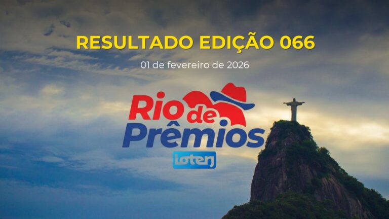 Resultado Rio de Prêmios 066 RJ - Sorteio de 01/02/2026