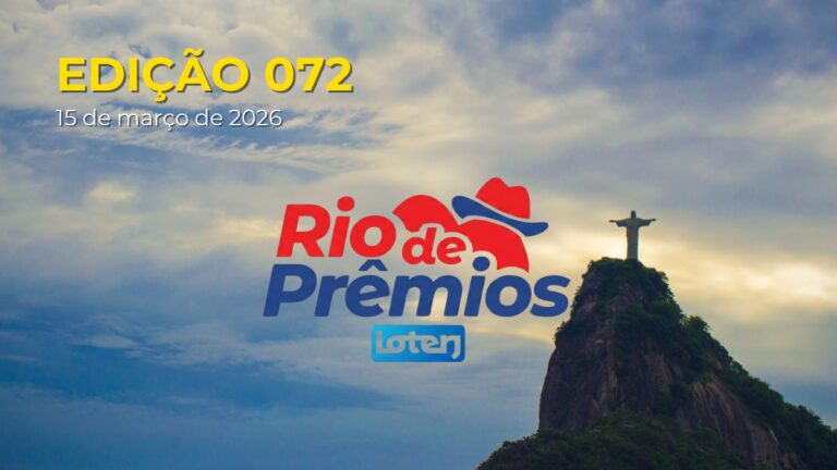 Confira o Resultado Rio de Prêmios Edição 072 - Sorteio de 15/03/2026