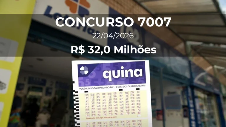 Resultado da Quina 7007