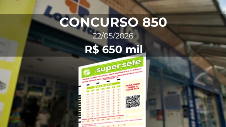 Resultado da Super Sete 850