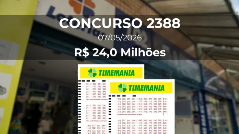Resultado da Timemania 2388