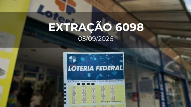 Resultado da Loteria Federal 6098