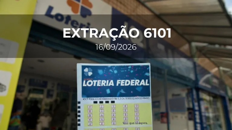 Resultado da Loteria Federal 6101