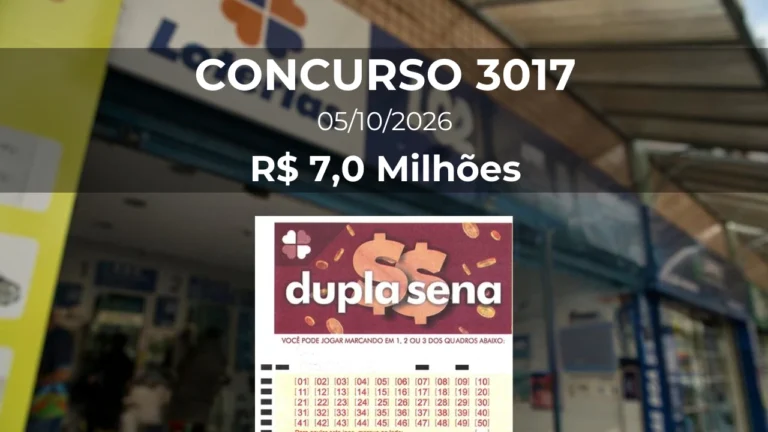 Resultado da Dupla Sena 3017